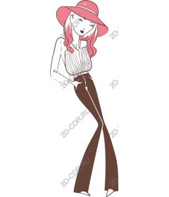  The chic fashionista