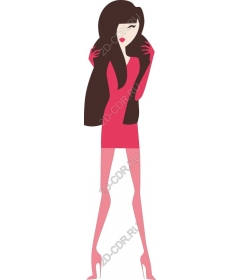 Fashionista in pink