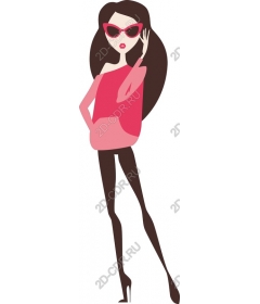  The chic fashionista