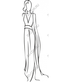  Elegant fashion sketch