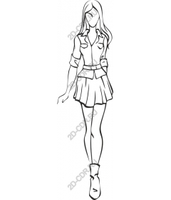  Stylish woman