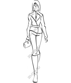 The chic fashionista