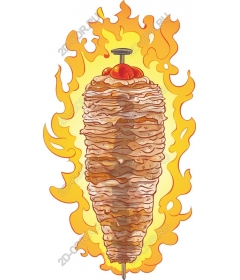 Жаркая шаурма