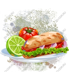  Вкусный сэндвич