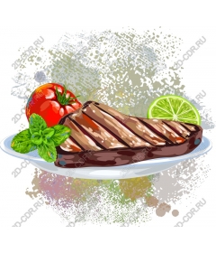 Steak delicate grill