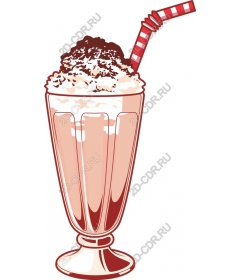 Vintage milkshake