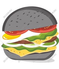 Black Gourmet Burger