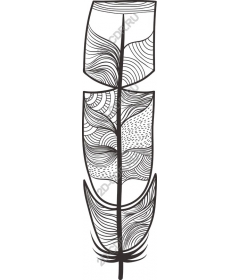  Elegant stylized plant