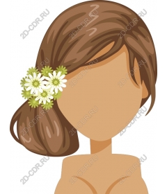  Elegant floral hair