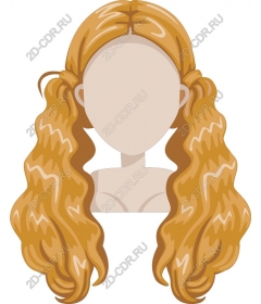  Blond wavy braids