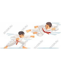 Dynamic action karate
