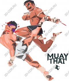The Muay Thai fighter