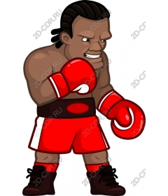  Cartoon boxer