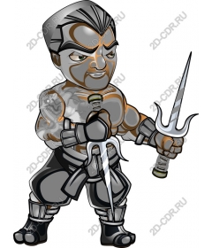  A fierce warrior
