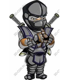  Cartoon Ninja is a Fun and versatile All projects