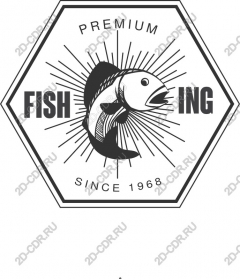  Premium fishing hexagonal