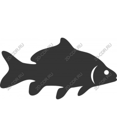 Stylized water fish
