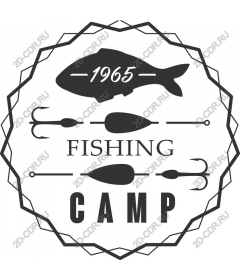  Fishing camp Vintage