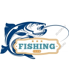 Logo fishing club