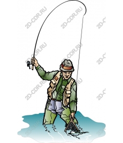 Fisherman in action
