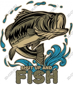 Shut up and fish