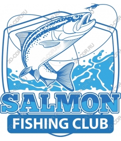  Club lovers salmon fishing