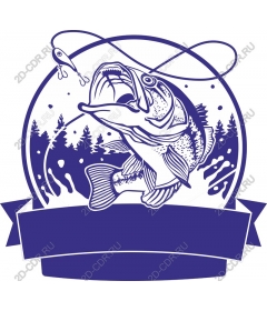Bass Fish works for fishing lovers