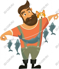 The fisherman and his faithful companion