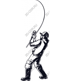  Fisherman with high impact