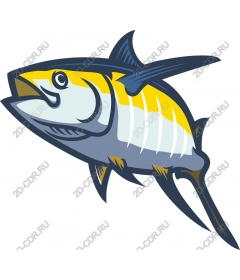 Stylized tuna