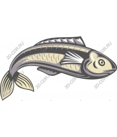 Stylized fish