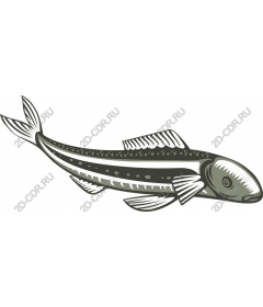 Stylized fish