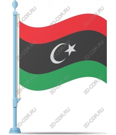  The Libyan flag