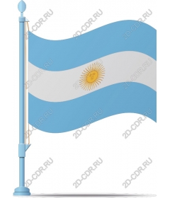  Argentinian flag