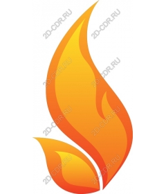  Stylized Flame