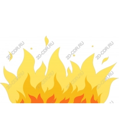  Blazing fire