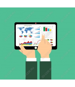 Infographic tablet