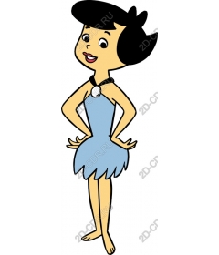 Playful cartoon girl