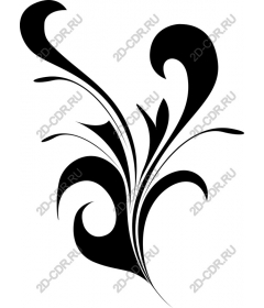  Elegant floral pattern