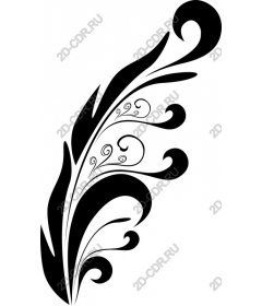  Elegant floral pattern