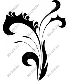  Elegant black floral