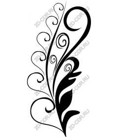  Elegant black whirlwind