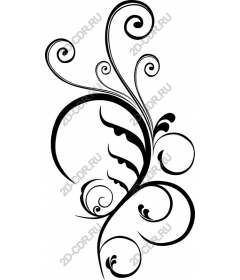  Elegant black whirlwind