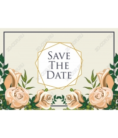  Elegant Save The Date Floral