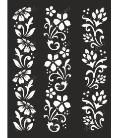 Floral decorative set: Elegant floral