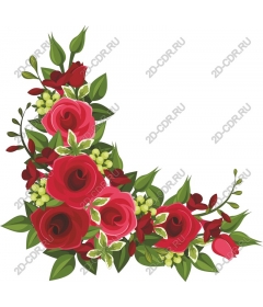  Elegant floral rose