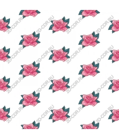 Pattern Pink Rose