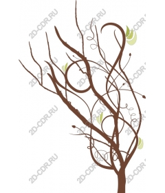  Elegant stylized tree