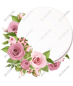  Charming floral rose