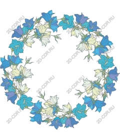  Charming floral wreath